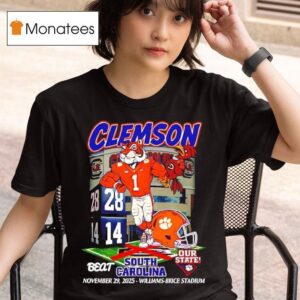 Clemson Tigers Vs South Carolina Beat South Carolina Nov Th Williams Brice Stadium T Shirt