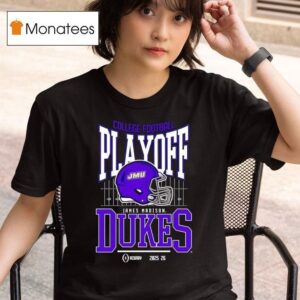 College Football Playoff James Madison Dukes T Shirt