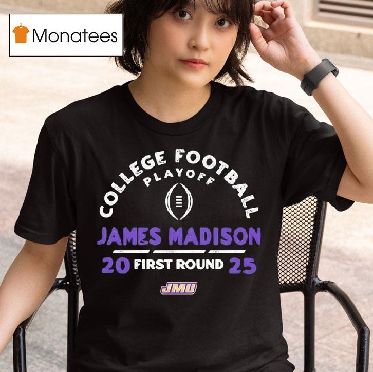 College Football Playoff First Round James Madison Dukes T Shirt