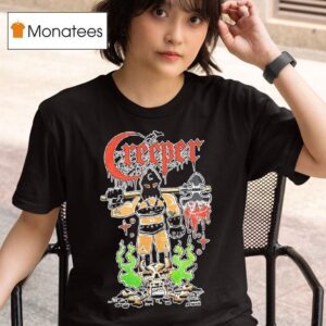 Creeper Mistress Of Death Old School Graphic T Shirt