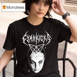 Cyan Kicks The Portrai T Shirt