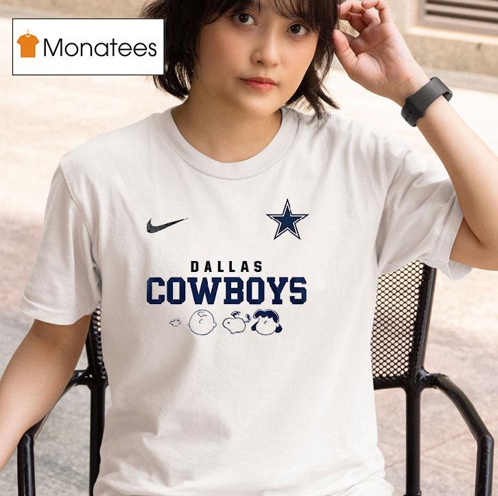 Dallas Cowboys X Peanuts Abbey Road Cartoon T Shirt