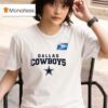 Dallas Cowboys X Usps Years One Mission Every Letter Every Mile Since Logo T Shirt