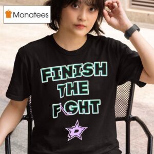 Dallas Stars Finish The Fight Graphic T Shirt