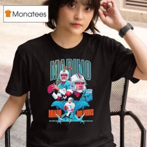 Dan Marino Miami Dolphins National Football League Legend Graphic T Shirt