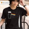 Dark Side Beer Rainbow T Shirt