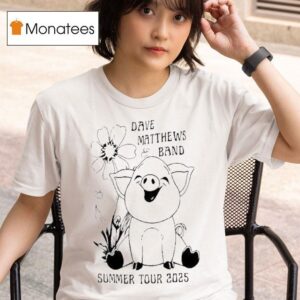 Dave Matthews Band Summer Tour Pig T Shirt