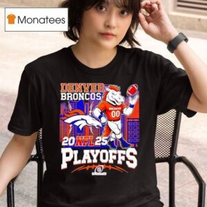 Denver Broncos Football Nfl Playoff Masco T Shirt