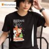 Denver Broncos Snoopy And Charlie Brown Holding Cross Christmas Begins With Chris T Shirt
