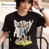 Destroy Ai Natural Human T Shirt