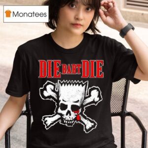 Die Bart Die Bart Simpson Skull T Shirt