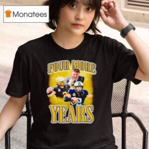 Diego Pavia Four More Years Vanderbilt Commodores T Shirt