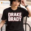 Drake Brady New England Patriots Tex T Shirt