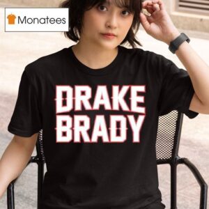 Drake Brady New England Patriots Tex T Shirt