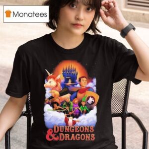 Dungeons Dragons Cartoon T Shirt