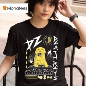 Dz Deathrays Golden Retriever Dog T Shirt
