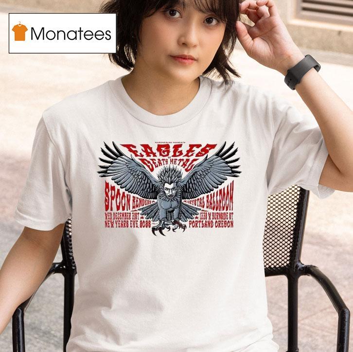 Eagles Of Death Metal Dec Mcmenamins Crystal Ballroom In Portland T Shirt