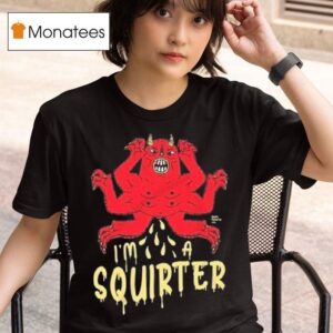 Edgy Devil Character Squirter T Shirt