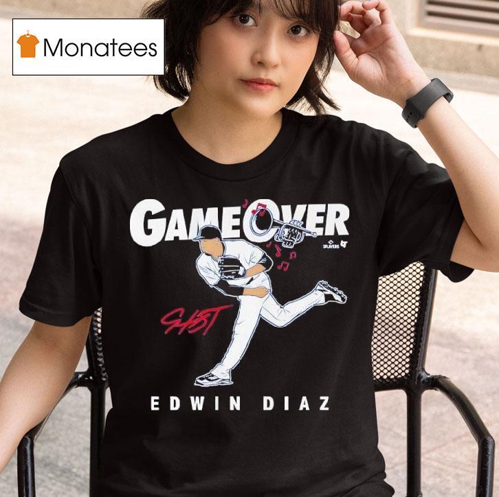 Edwin Diaz Game Over Los Angeles Signature T Shirt