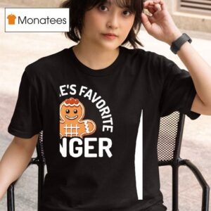 Everyone S Favorite Ginger Gingerbread Man Merry Christmas T Shirt