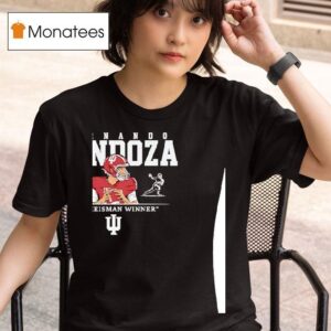 Fernando Mendoza Heisman Winner Indiana Hoosiers Signature T Shirt