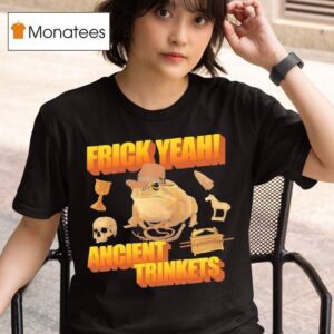 Frick Yeah Ancient Trinkets Dark Frog Graphic T Shirt