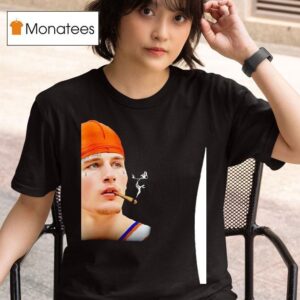 Gangsta Kolek Smoking New York Knicks Basketball T Shirt