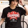 Georgia Bulldogs Sec Champs Football Locker Room T Shirt