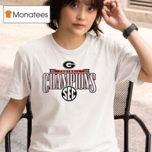 Georgia Bulldogs Sec Football Championship T Shirt