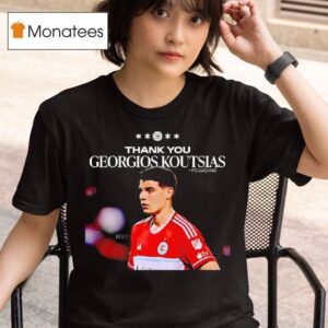 Georgios Koutsias Thank You Chicago Fire Fc T Shirt