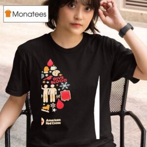 Give Blood American Red Cross T Shirt