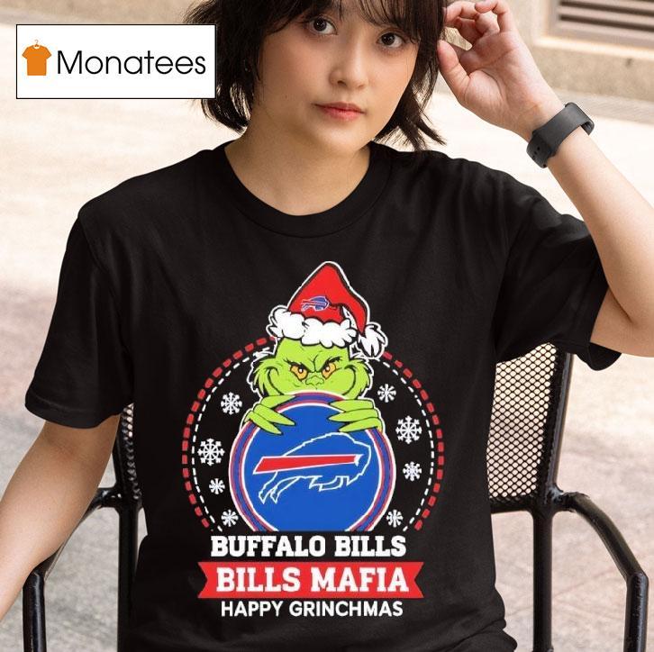 Grinch Buffalo Bills Bills Mafia Happy Christmas T Shirt