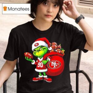 Grinch Holding San Francisco Ers Grinchmas T Shirt