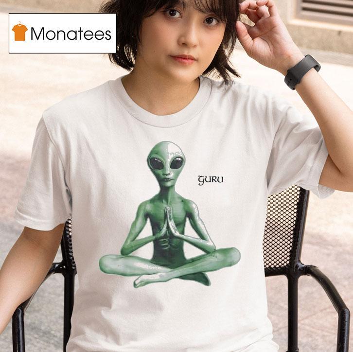 Guru Alien Meditation T Shirt