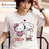 Hello Kitty Girlfriend And Snoopy Boyfriend T Shirt