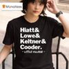 Hiatt And Lowe And Keltner Cooder Little Village T Shirt
