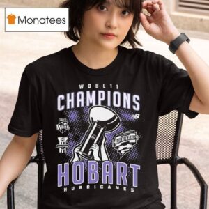 Hobart Hurricanes Wbbl Champions T Shirt