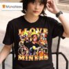 I Love Miners The Man Graphic T Shirt