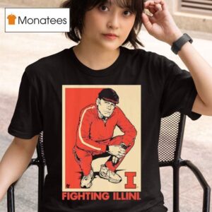 Illinois Basketball Track Suit Coach Underwood T Shirt