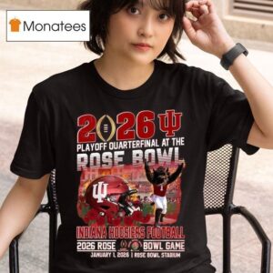 Indiana Hoosiers Playoff Quarterfinal At The Rose Bowl Game Masco T Shirt