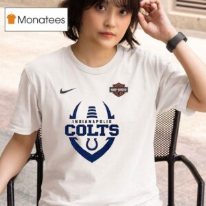 Indianapolis Colts X Peanuts Snoopy Harley Davidson Live To Ride Ride To Live T Shirt