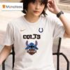 Indianapolis Colts X Stitch Harley Davidson T Shirt