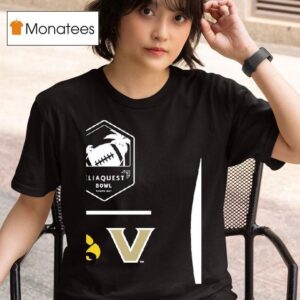 Iowa Hawkeyes And Vanderbilt Commodores Football Reliaquest Bowl Tampa Bay T Shirt
