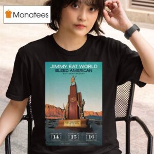 Jimmy Eat World Bleed American Th Anniversary T Shirt