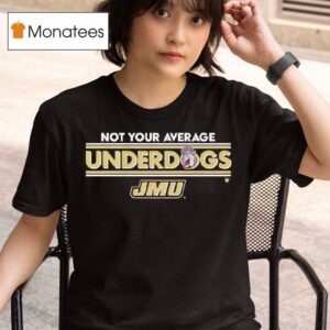 Jmu Dukes Not Your Average Underdogs Logo T Shirt