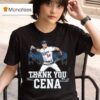 John Cena Wwe Legend Final Match Dec Retirement Tour Thank You Cena X Los Angeles Dodgers T Shirt