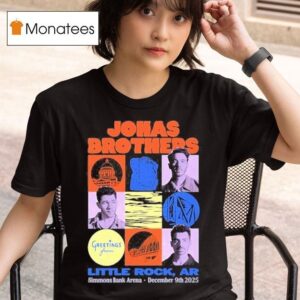 Jonas Brothers Simmons Bank Arena Little Rock Ar Dec Tour T Shirt