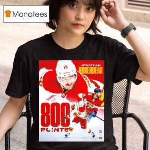 Jonathan Huberdeau Calgary Flames Ice Hockey Nhl Points T Shirt