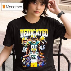 Jordan Love Black Green Bay Packers Notorious Player Graphic T Shirt