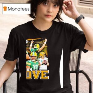 Jordan Love Green Bay Packers Football Nfl Photo T Shirt